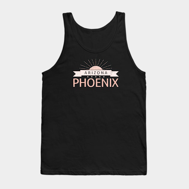 I Love Phoenix Arizona USA Tank Top by ShopBuzz